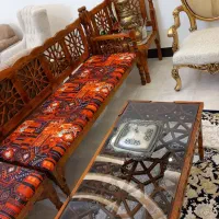 تخت سنتی|مبلمان خانگی و میز عسلی|بروجرد, |دیوار