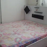 تخته خواب دو نفره ام دی اف|تخت و سرویس خواب|بوکان, |دیوار