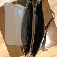 کیف دوشی ترکیبی ( چرم طبیعی و مصنوعی)|کیف، کفش، کمربند|ری, علایین|دیوار