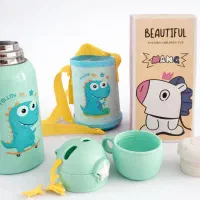 قمقمه فلاکسی دوجداره استیل کودک