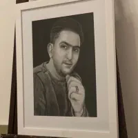 سفارش نقاشی چهره|تابلو، نقاشی، عکس|قم, باجک دو|دیوار