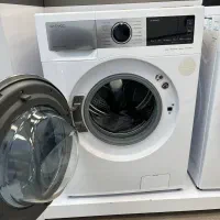 لباسشویی دوو لایف 8 کیلویی سفید پنل نقره ای|ماشین لباسشویی و خشک‌کن لباس|پره‌سر, |دیوار