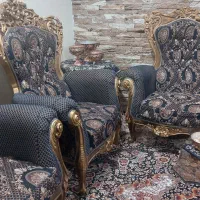 مبلمان کلاسیک ست ۷نفره با نهار خوری ۶نفره