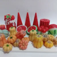 شمع اکسسوری عروسک مکرومه|صنایع دستی و سایر لوازم تزئینی|علیآباد کتول, |دیوار