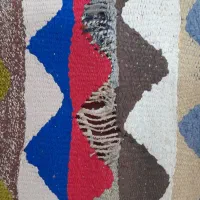 دوتا گلیم دستبافت|گلیم، جاجیم، گبه|کوهدشت, |دیوار