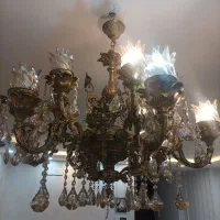 لوستر برنجی|لوستر و چراغ آویز|مشهد, امیریه|دیوار