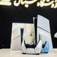 PS5 اسلیم استاندارد کارکرده با دودسته وبازی اقساط