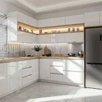 طراحی تخصصی کابینت با مدل‌سازی سه‌بعدی فوری