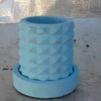 گلدان|گل و گیاه طبیعی|قم, شاه ابراهیم|دیوار