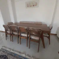 میزغذاخوری ۱۰ نفره  پارچه ترک