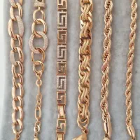 دستبند شیک مشابه طلا