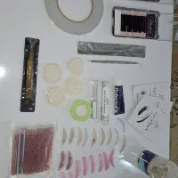همه وسایل کاشت مژه ۲ میلیون تومن