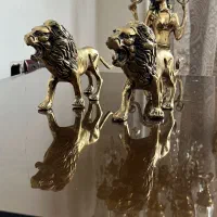 شیر و فیل برنجی