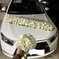 دیزاین ماشین عروس در محل