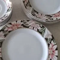 سرویس چینی 18 نفره مقصودگل نرگسی