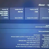 لپ تاپ گیمینگ ASUS TUF Dash F15|رایانه همراه|بندر ماهشهر, |دیوار