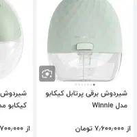 شیردوش پرتابل کیکابوwinnie