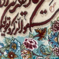 تابلو فرش دستباف گل ابریشم|تابلو فرش|همدان, |دیوار