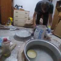 لکه گیری و گچکاری  گچبری بروز