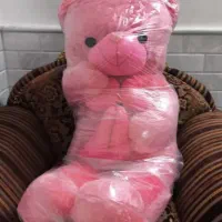 عروسک خرس صورتی|اسباب‌‌بازی|ساوه, |دیوار