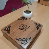 ست کیف و کمربند چرم مردانه