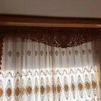 دسک وتاج پرده|پرده، رانر، رومیزی|شیراز, خلیلی|دیوار