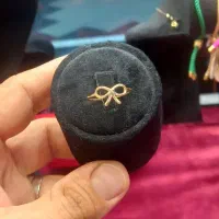 انگشتر مینیمال طلا زیرگرم