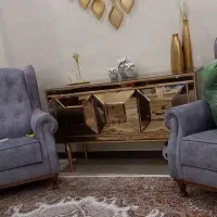 کنسول آینه ای با آینه اشکی