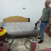 مبل شویی و قالیشویی در محل نانوواش. محراب بزمی