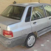 پراید نقره ای 1386 دوگانه کارخانه بدون رنگ