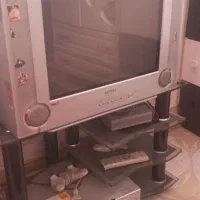 تلویزیون و سی دی و زیر تلویزیون و زودپز