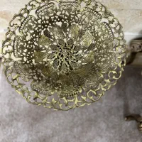 میوه خوری برنز و شمعدان برنز|ظروف سرو و پذیرایی|اردبیل, |دیوار