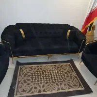 چستر مشکی تخت خواب شو