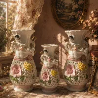 گلدون های آنتیک چینی دست ساز