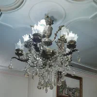 لوستر برنز ۵ شاخه