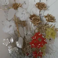 گل وگلدان|گل مصنوعی|کرج, باغستان|دیوار