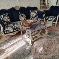 مبل کلاسیک ۹نفره|مبلمان خانگی و میز عسلی|کرج, گلشهر|دیوار