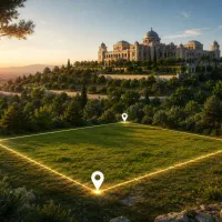 زمین ۲۵۰ متری فاز ۲ منابع طبیعی، جنب قصر سبز صدرا