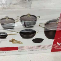 سرویس قابلمه 18 پارچه زرین