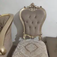 مبلمان سلطنتی نه نفره طلا کوب .|مبلمان خانگی و میز عسلی|تهران, اوقاف|دیوار