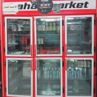 یخچال سوپر مارکت وچند وسیله لازمه قیمت مناسب