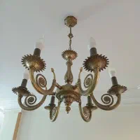 لوستر برنجی قدیمی