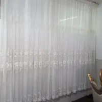 پرده سالن در حد نو|پرده، رانر، رومیزی|قم, علی آباد سعدگان|دیوار