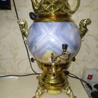 سماور گازی ۶لیتری با قوری طرح سنگی|سماور، چایساز، قهوهساز|پاکدشت, پاکدشت (مامازند)|دیوار