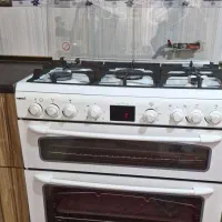 رز گاز دو فر بالای فر برقی پائینی گازی|اجاق گاز و لوازم برقی پخت‌وپز|مشکین‌دشت, |دیوار