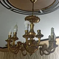 فروش وخریدار آیینه و شمعدان لوستر برنز دیگ مسی