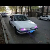 پژو ۴۰۵ سفید مدل ۸۸ دوگانه کارخانه