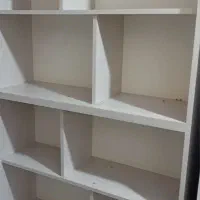 کتابخانه|کتابخانه، شلف، قفسه‌های دیواری|تهران, شهرک ولیعصر شمالی|دیوار