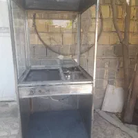 فروش فر فلافلی و بندری .همبرگر