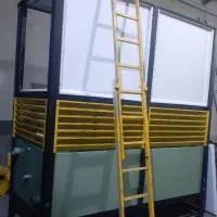 رنگ کار پودری الکترو استاتیک رنگ کوره